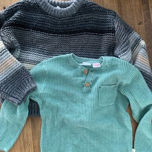Boys Zara lot of 2 sweaters size 3-4